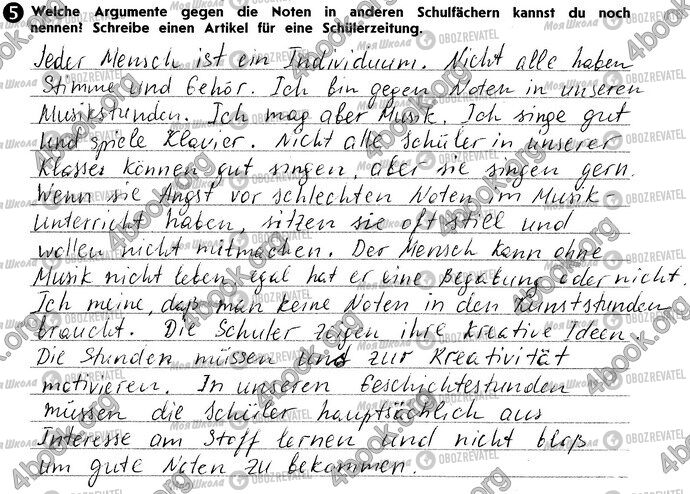 ГДЗ Німецька мова 10 клас сторінка Стр39 Впр5